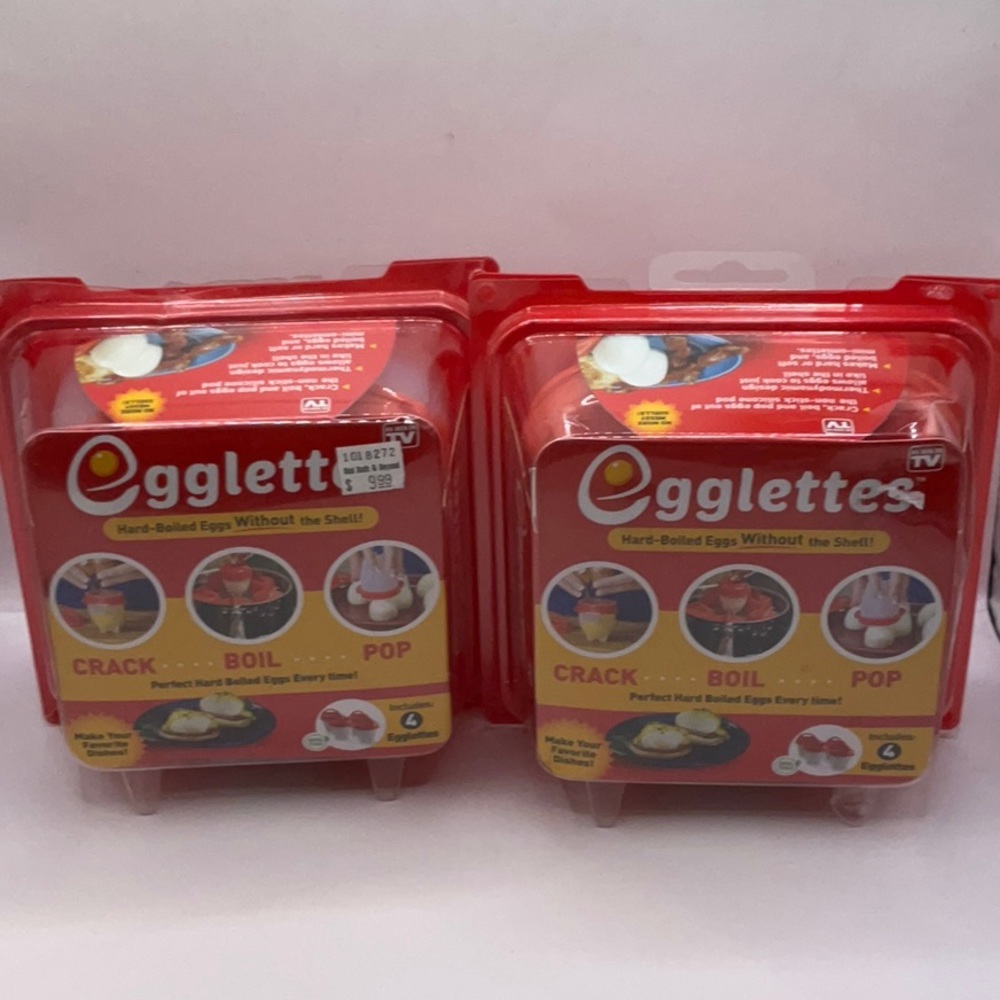 (2) Egglettes new and sealed!